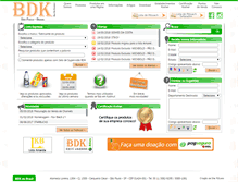 Tablet Screenshot of bdk.com.br
