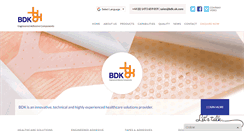 Desktop Screenshot of bdk.uk.com